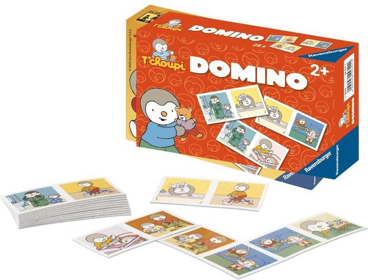 Actual product image Ravensburger Domino T'Choupi (French)