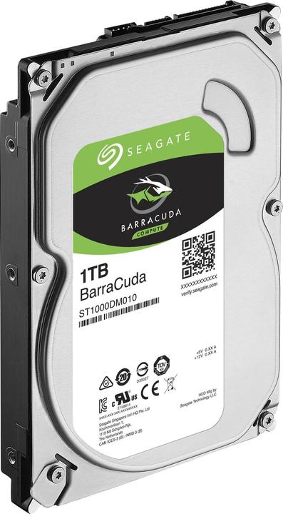 Actual product image Seagate BarraCuda (1 TB, 3.5", CMR)