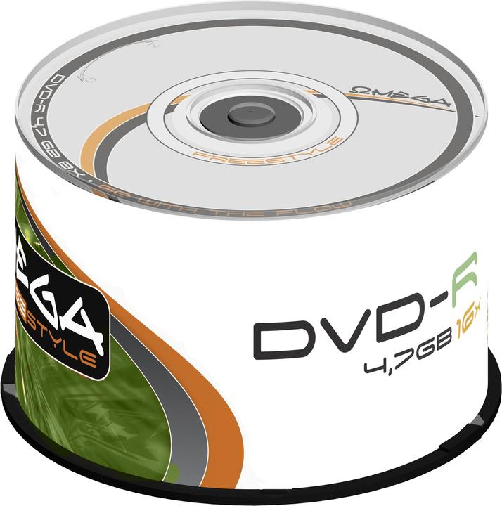 Actual product image Omega DVD-R 4.7 GB 16x50 Pieces (40258) (50 x)