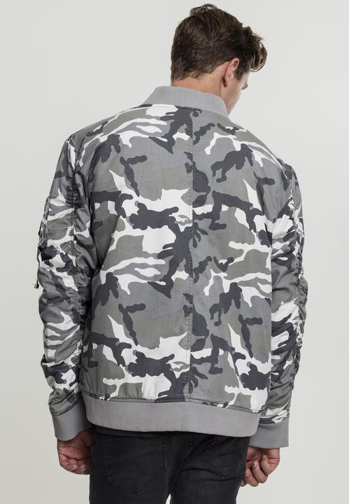 Immagine prodotto Urban Classics Bomber in cotone mimetico vintage (L)
