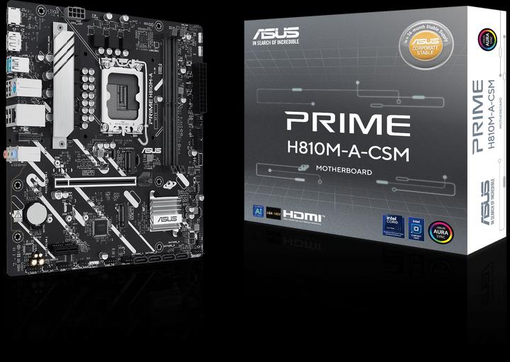 Produktbild ASUS PRIME H810M-A-CSM (Socket S1, Intel H810, mATX)