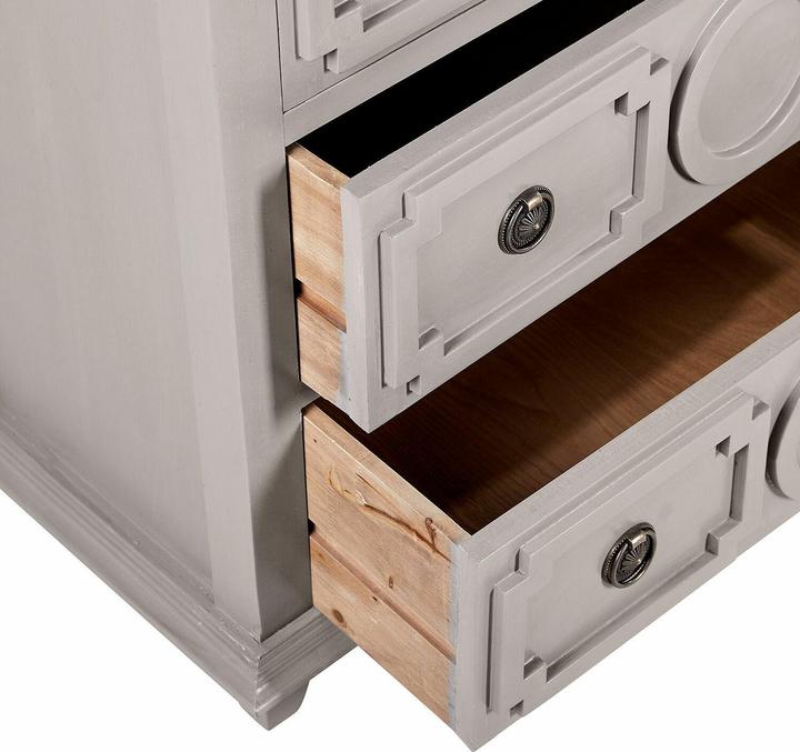 Immagine prodotto Loberon Cassettiera Bethonvilliers grigio/marrone (80 x 90 x 40 cm)