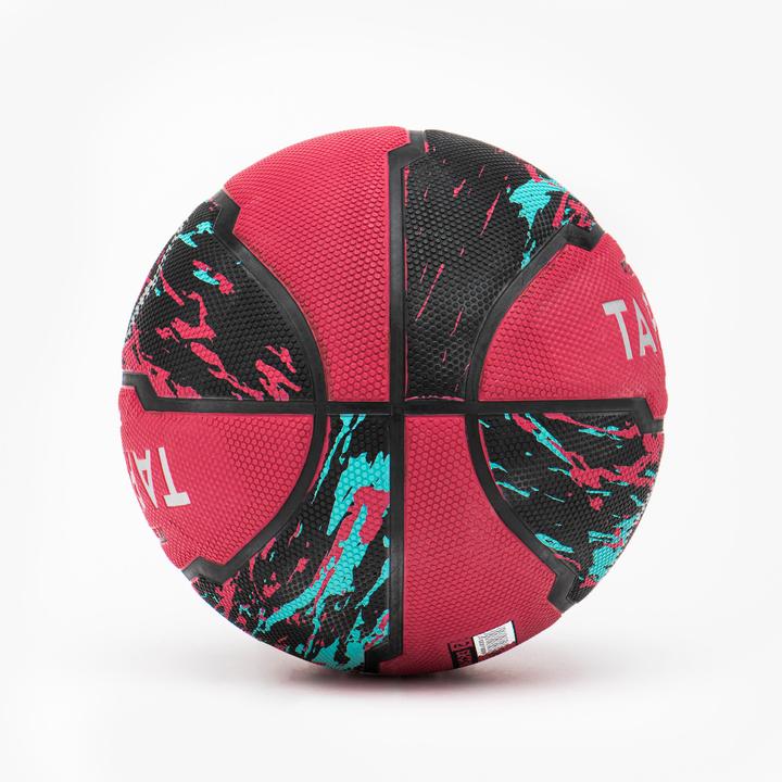 Image du produit Tarmak Basket-ball taille 5 - R500 rose/noir