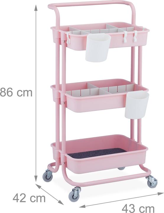 Actual product image Relaxdays Trolley
