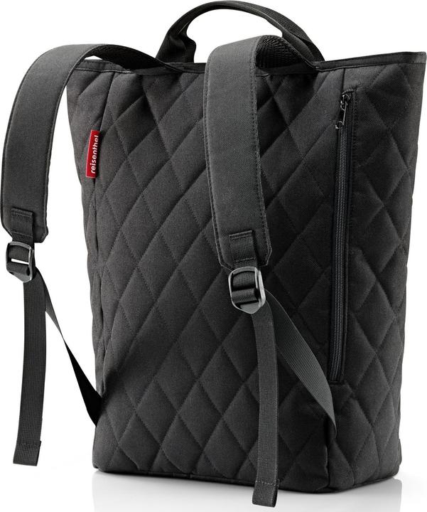 Produktbild reisenthel Tasche Shopper-Backpack Rhombus Schwarz (16 l)