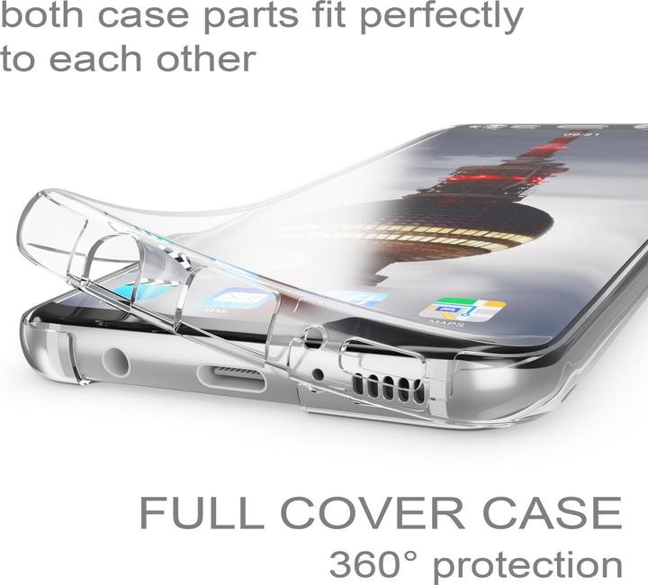 Image du produit Nalia Étui pour téléphone portable à 360 degrés (Samsung Galaxy S8+)