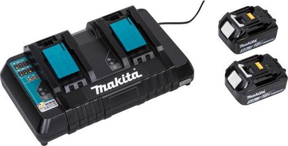 Produktbild Makita DLM432PT2 Akku-Rasenmäher 2X18V, 43cm, 2X5,0Ah Li-Ion DC18RD, 3 (Akkubetrieb)