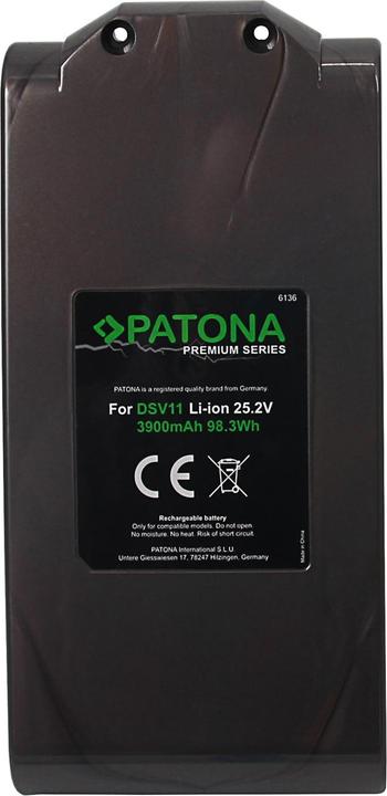 Produktbild Patona Premium Akku Dyson V11 Serie