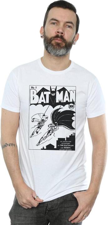 Actual product image Mens Batman No. 1 Mono T-Shirt (XXL)