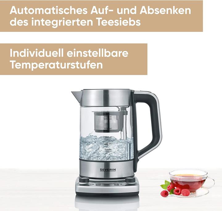 Produktbild Severin WK 3422 Wasserkocher Edelstahl (1.70 l)