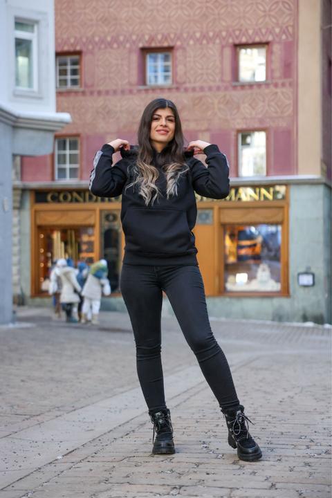 Produktbild Edelvetica Damen Edelweiss Kapuzenpullover (XL)