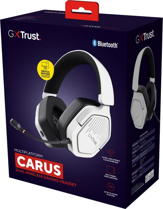 Actual product image Trust Gxt493w Carus Wrls Headset (Wireless)
