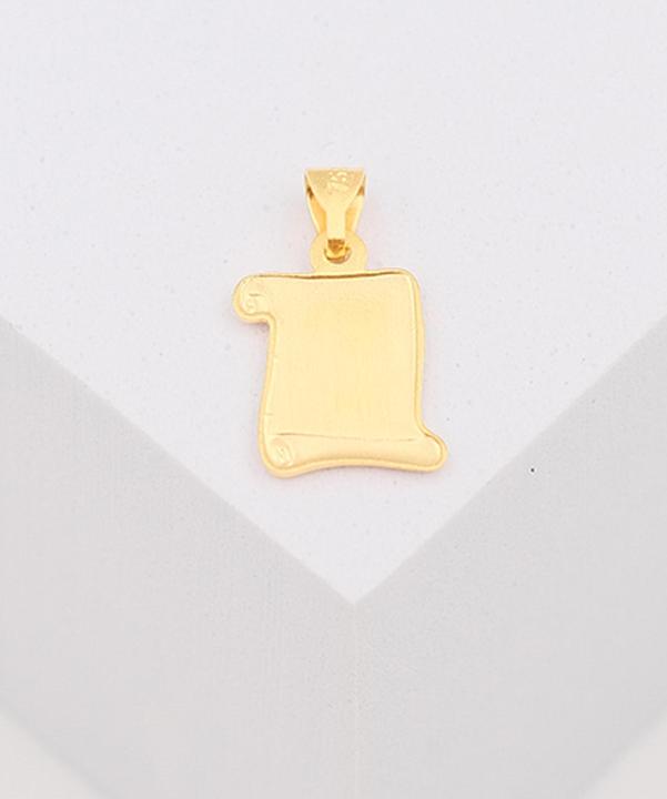 Produktbild Muau Angel pendant yellow gold 750 scroll, 16x10mm (750/18K Gelbgold)