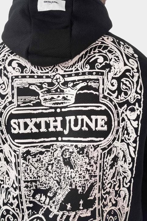 Actual product image Sixth June Azulejos Pattern Hoodie (M)