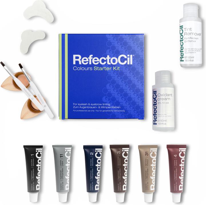 Actual product image Refectocil Starter Kit Basic Colours