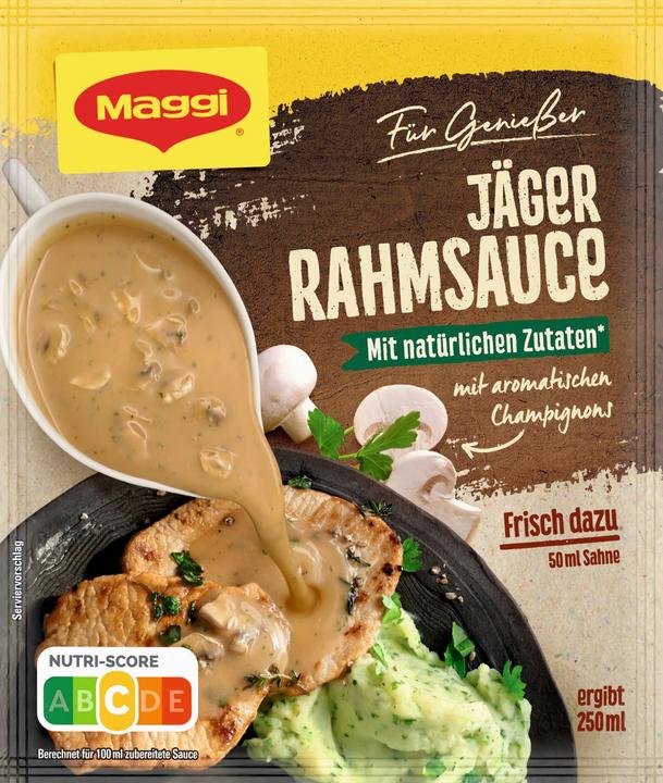 Immagine prodotto Maggi PER GLI INGROSSI Salsa alla crema di cacciatore, per un risultato di