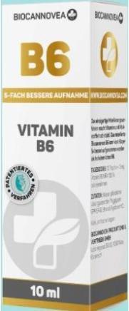 Image du produit Biocannovea Vitamin B6 (1 pièce(s), Gouttes, 52 g)