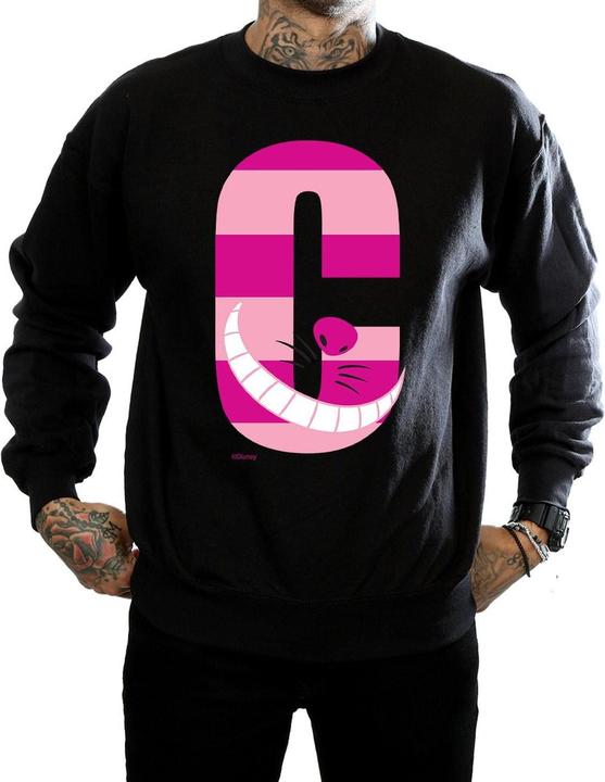 Actual product image Disney Mens Alphabet A Is For Alice Sweatshirt (L)