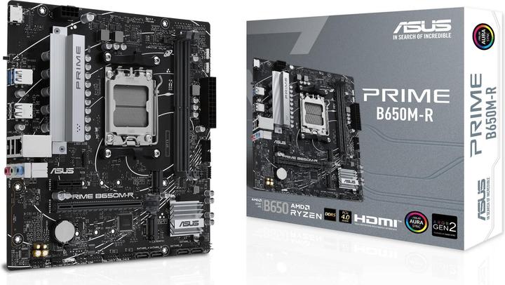 Productafbeelding ASUS MB PRIME B650M-R (AM5, AMD B650, mATX)
