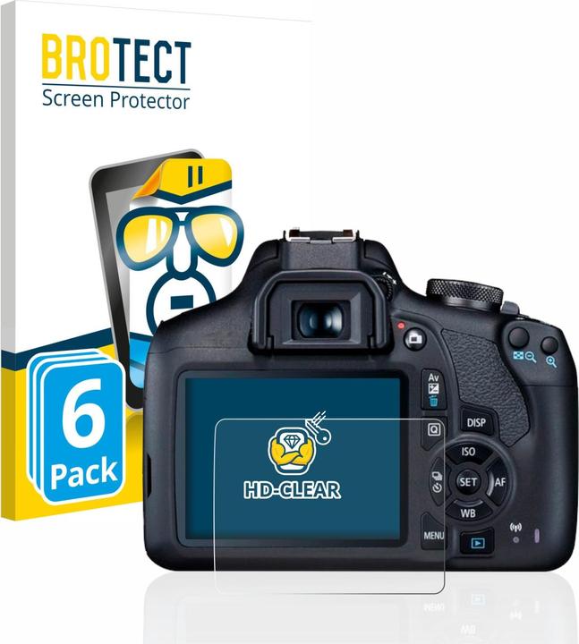 BROTECT Screen Protector Clear (Screen protector, EOS 2000D)