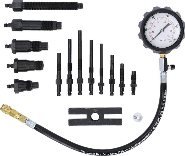 Produktbild Brilliant Tools Kompressionstester-Satz für Diesel Motoren, 18-tlg