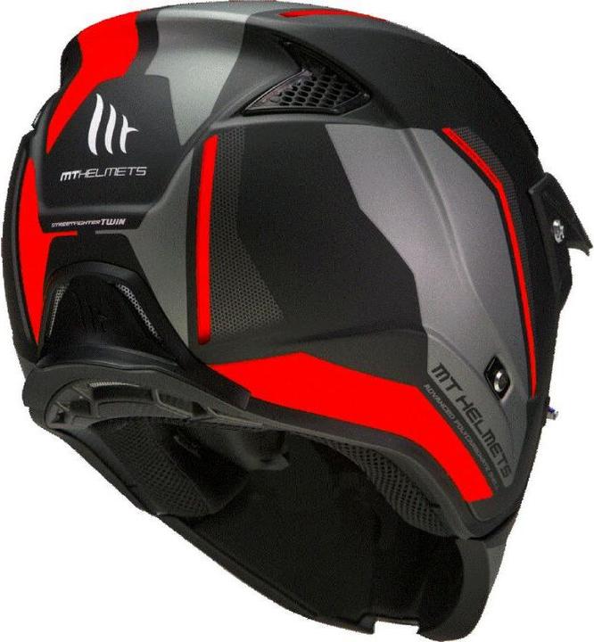 Image du produit MT Helmets casque moto cross simple ecran transformable avec mentonniere amovible streetfighter sv twin c5 (ec (64 cm, XXL)