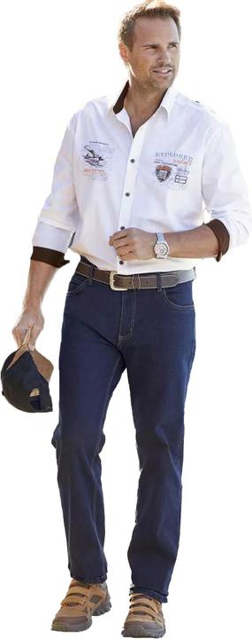 Produktbild Atlas For Men Blaue StretchJeans mit RegularFit (58)