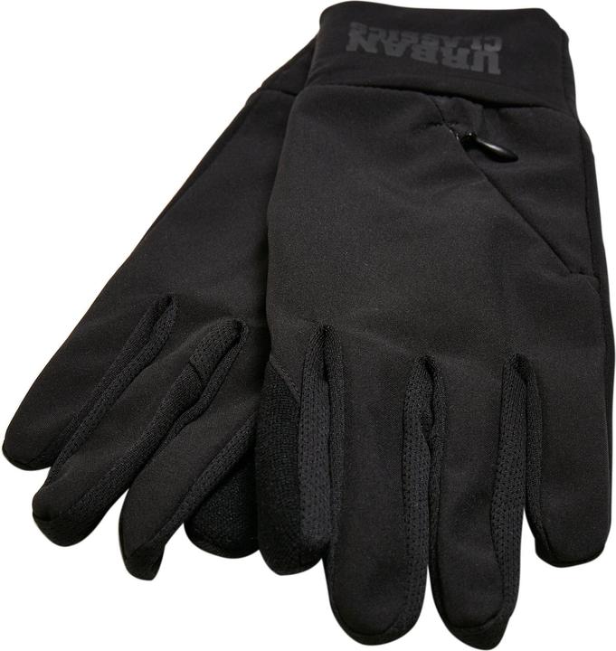 Actual product image Urban Classics Logo Cuff Performance Gloves (S, M)