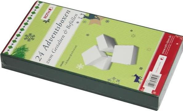 Produktbild Roth Adventskalender 24 Boxen neutrale Rohlinge