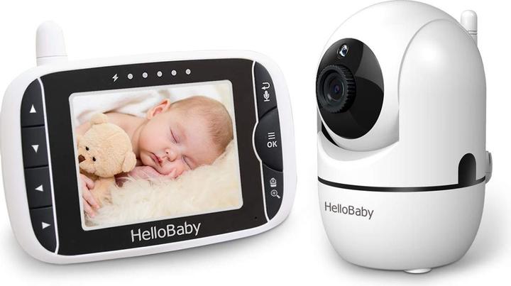 Actual product image HelloBaby HB65 Baby monitor with camera (Video & Audio, 300 m)