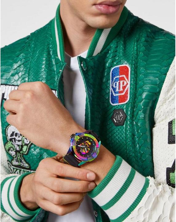 Actual product image Philipp Plein PWAAA2123 The Skull 44mm Men's Watch 44mm 5ATM (Analogue wristwatch, 44 mm)