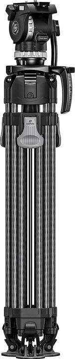 Image du produit Leofoto Trépied vidéo LVF-163C avec tête fluide FH-10 (Métal)