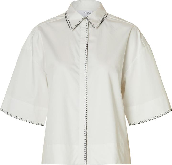 Produktbild Selected Femme Kurzarm Crop-Bluse (40)