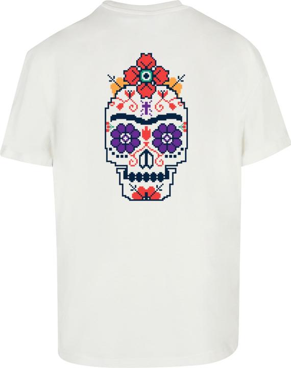 Actual product image Merchcode Frida Kahlo - Pixels viva la vida Heavy Oversize Tee - 118083 (XL)