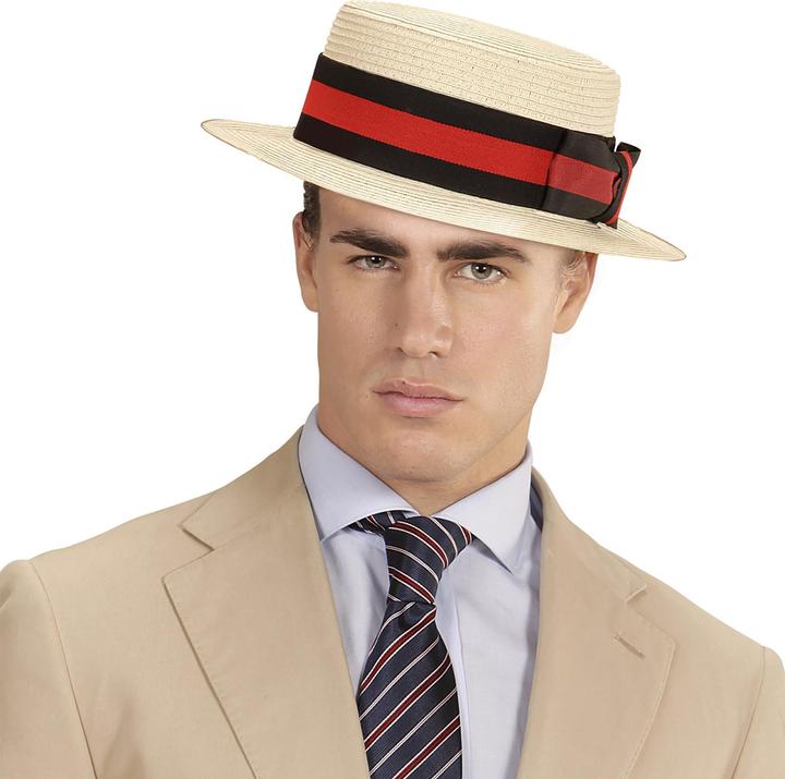 Actual product image Widmann Deluxe Straw Hat