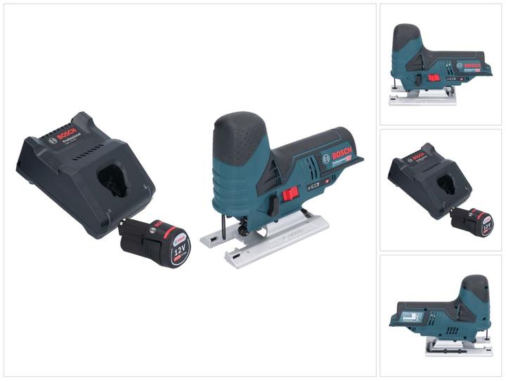 Immagine prodotto Bosch Professional Bosch GST 12V-70 Seghetto alternativo professionale a batteria 12 V 70 mm + 1x batteria 2,0 Ah +