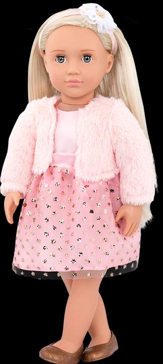 Produktbild Our Generation doll with pink glitter dress Millie, BD31252Z