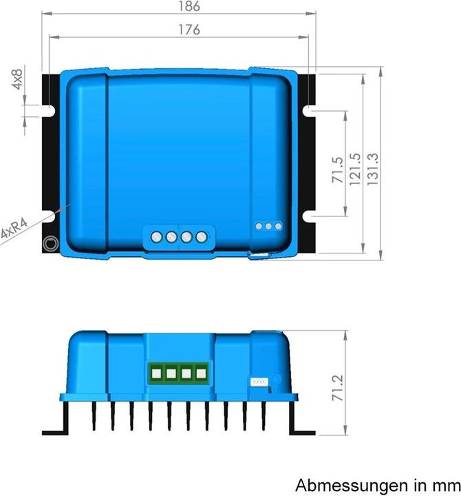 Actual product image Victron Energy BlueSolar MPPT 150/35