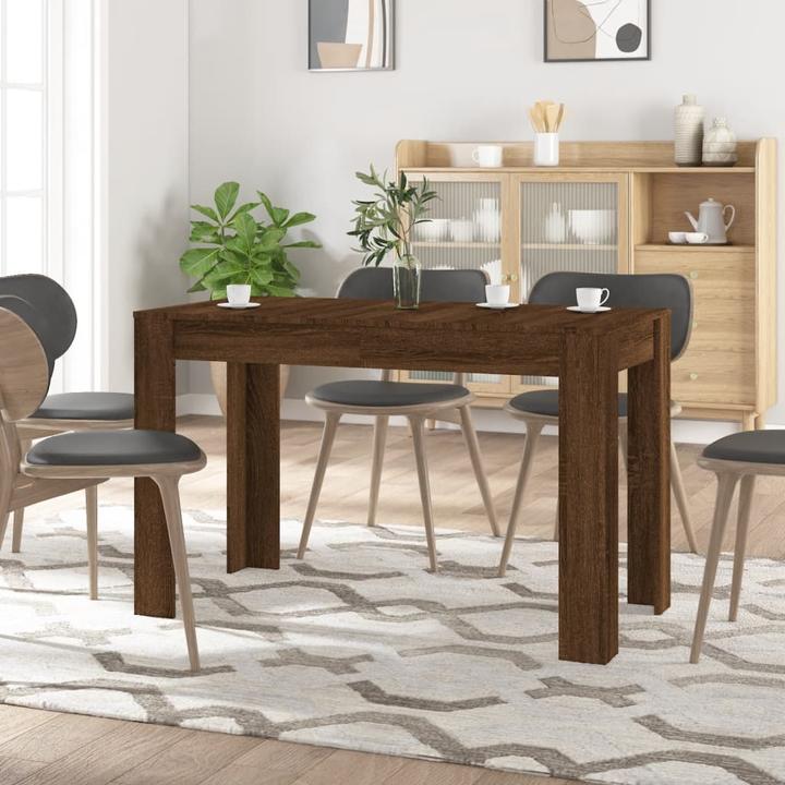 Actual product image VidaXL Esstisch Braun Eichen-Optik 120x60x76 cm (120 x 60 x 76 cm)