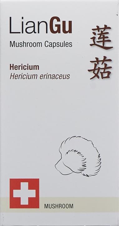 Actual product image Lian Hericium Mushrooms Capsule (60 Piece, Capsules, 60 g)