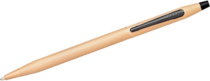 Actual product image Cross Twist action biros Classic Century Rose Gold diamond pattern gift box (Rose gold, 1 x)