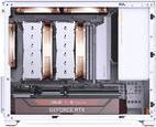 Produktbild Jonsbo D32 PRO White PC-Gehäuse, Mini-Gehäuse, mATX, Tempered Glass - weiss (ATX)