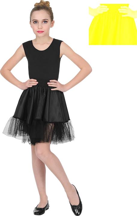 Produktbild Widmann Petticoat für Kinder lang schwarz (One Size)