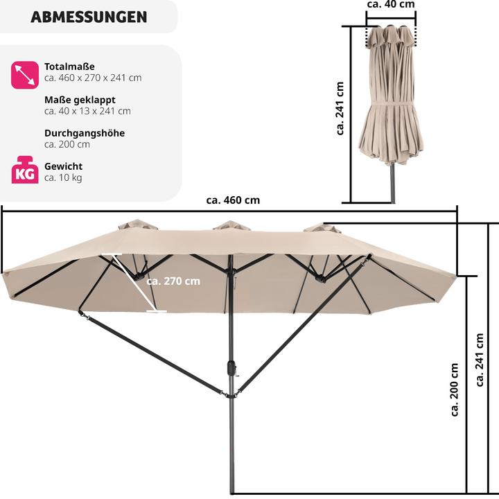 Image du produit tectake Silia (4.13 m)