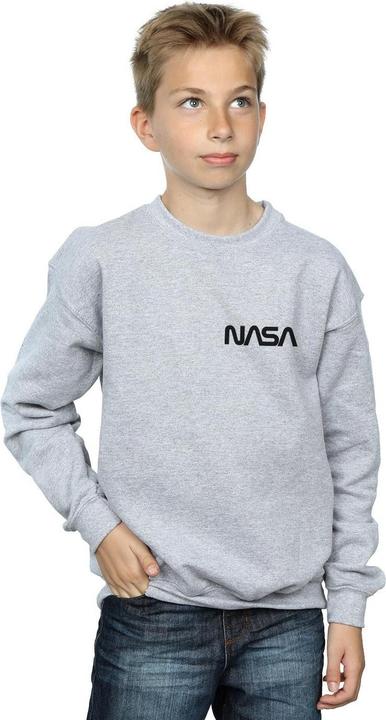 Immagine prodotto Nasa Modern Logo Chest Felpa Ragazzi (140, 146)