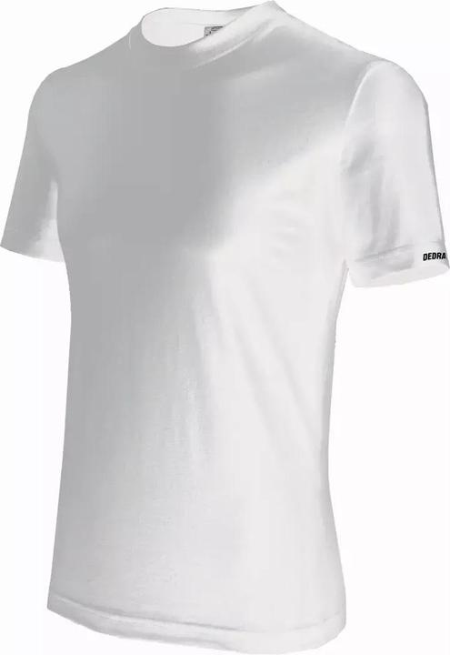 Dedra Herren T-Shirt M, weiss, 100 % Baumwolle (M)
