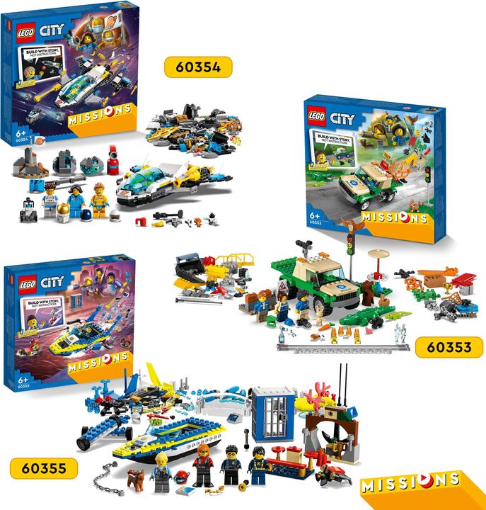 Image du produit LEGO Missions d'exploration dans l'espace (60354, LEGO City)