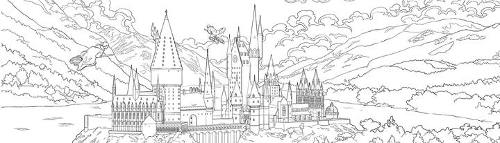 Immagine prodotto Panini Dai film di Harry Potter: Libro da colorare fosforescente