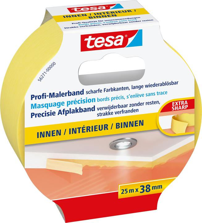 Image du produit tesa Ruban adhésif de peintre professionnel à l'intérieur (38 mm)