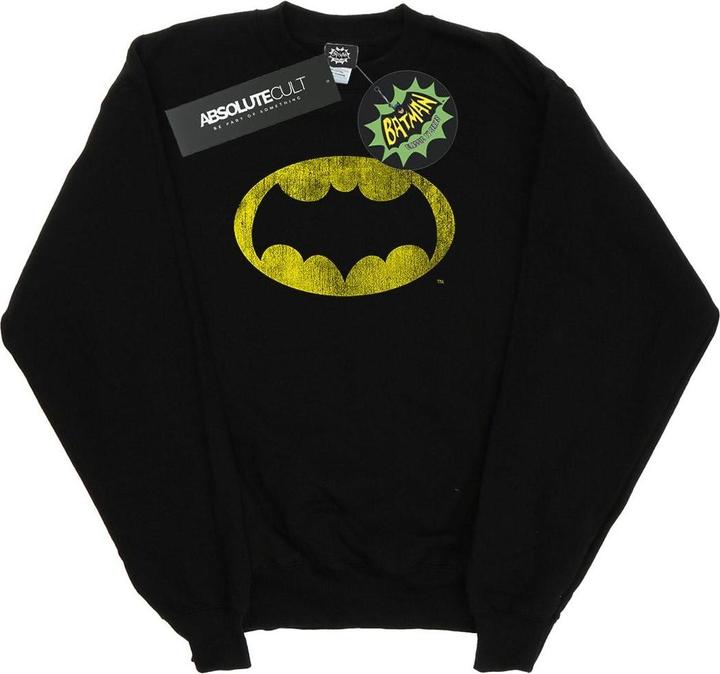 Immagine prodotto Batman TV Series Distressed Logo Felpa Ragazzi (140, 146)